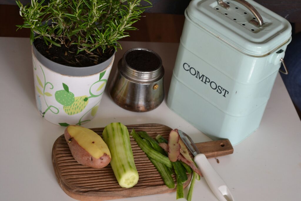 Let Nature Work Over time, microbes and worms will break everything down into rich, dark compost. You’ll know it’s ready when it smells earthy and crumbles easily.